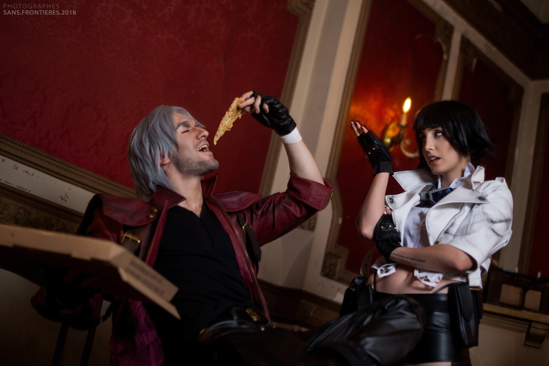 Illustration for article titled Devil May Cry Cosplay Gets A Little Romantic